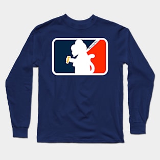 Paws Mascot Major League Brews Long Sleeve T-Shirt